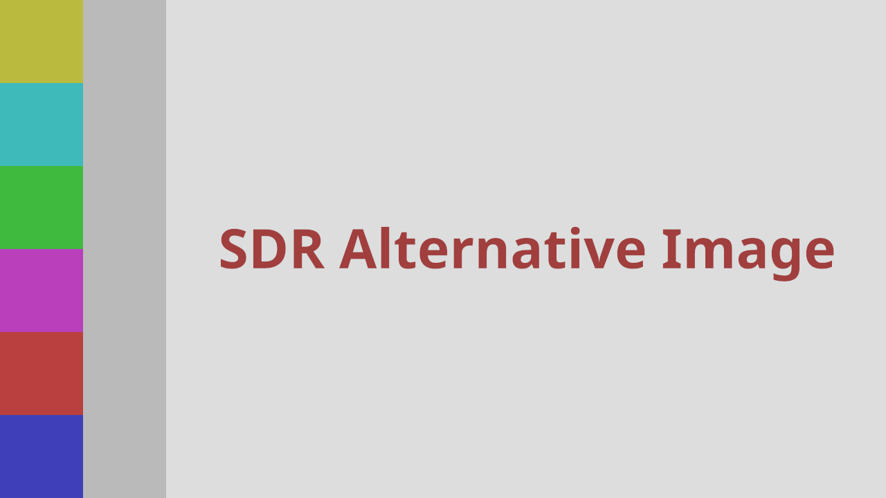 SDR Ultra HDR